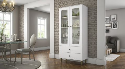 como fazer a limpeza de móveis brancos