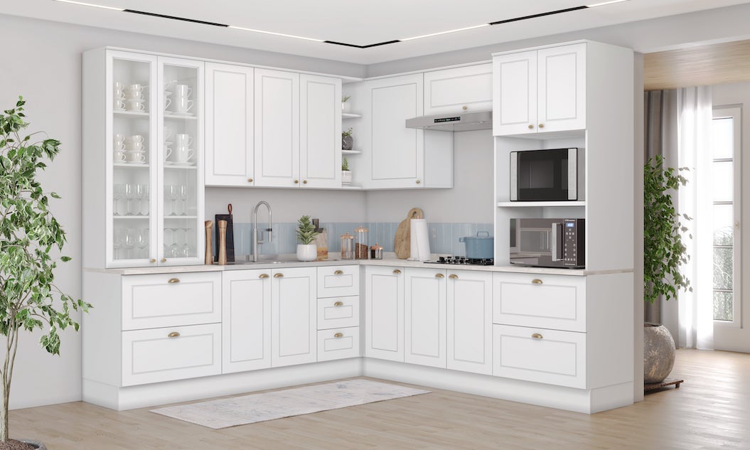 6 vantagens para escolher uma cozinha modulada branca