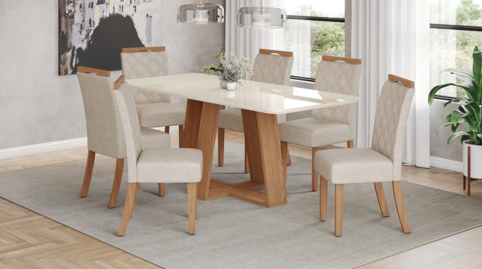 Como usar arranjos de flores e plantas para decoração da sala de jantar