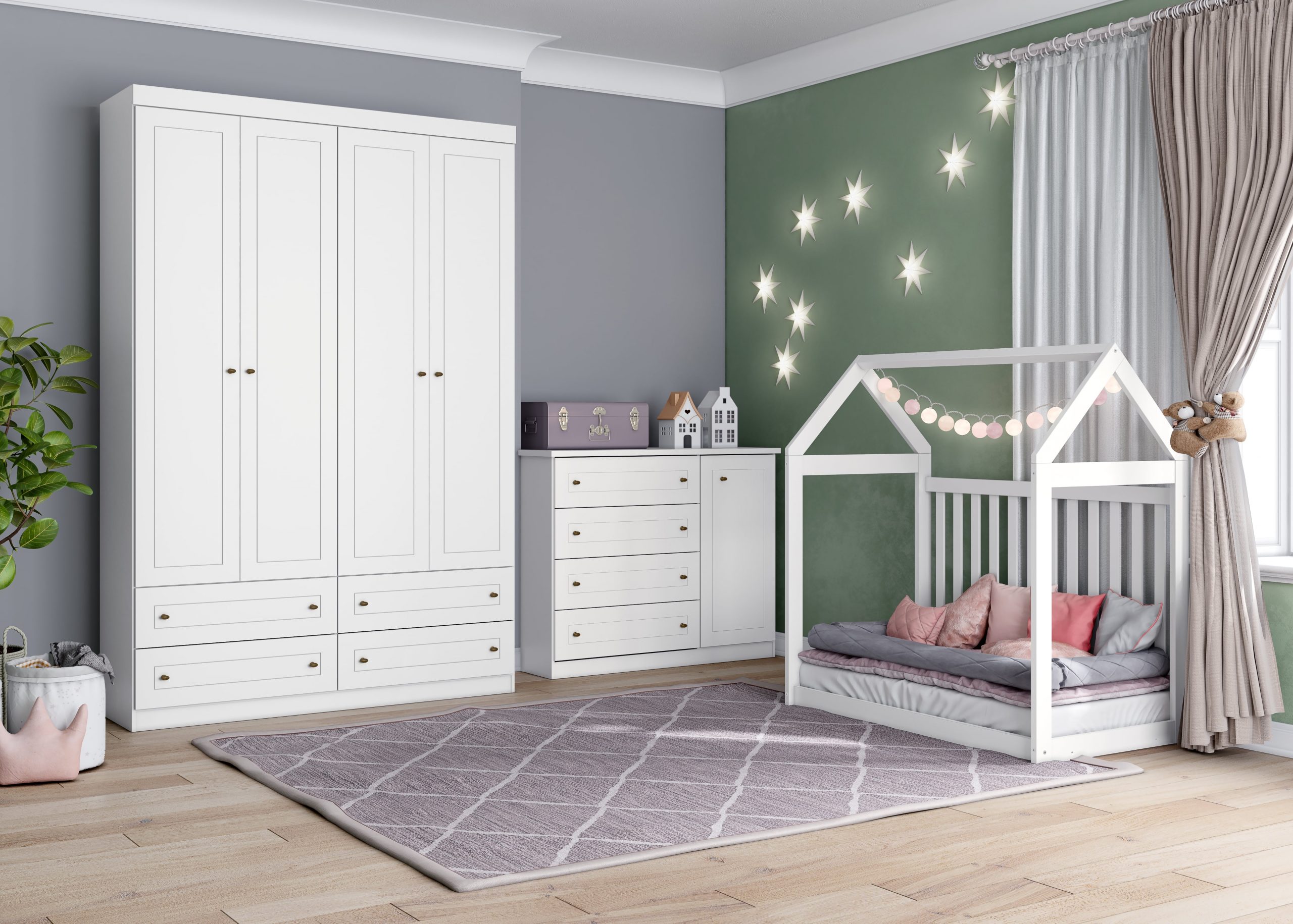 Conheça as opções de berços que viram minicamas da Henn