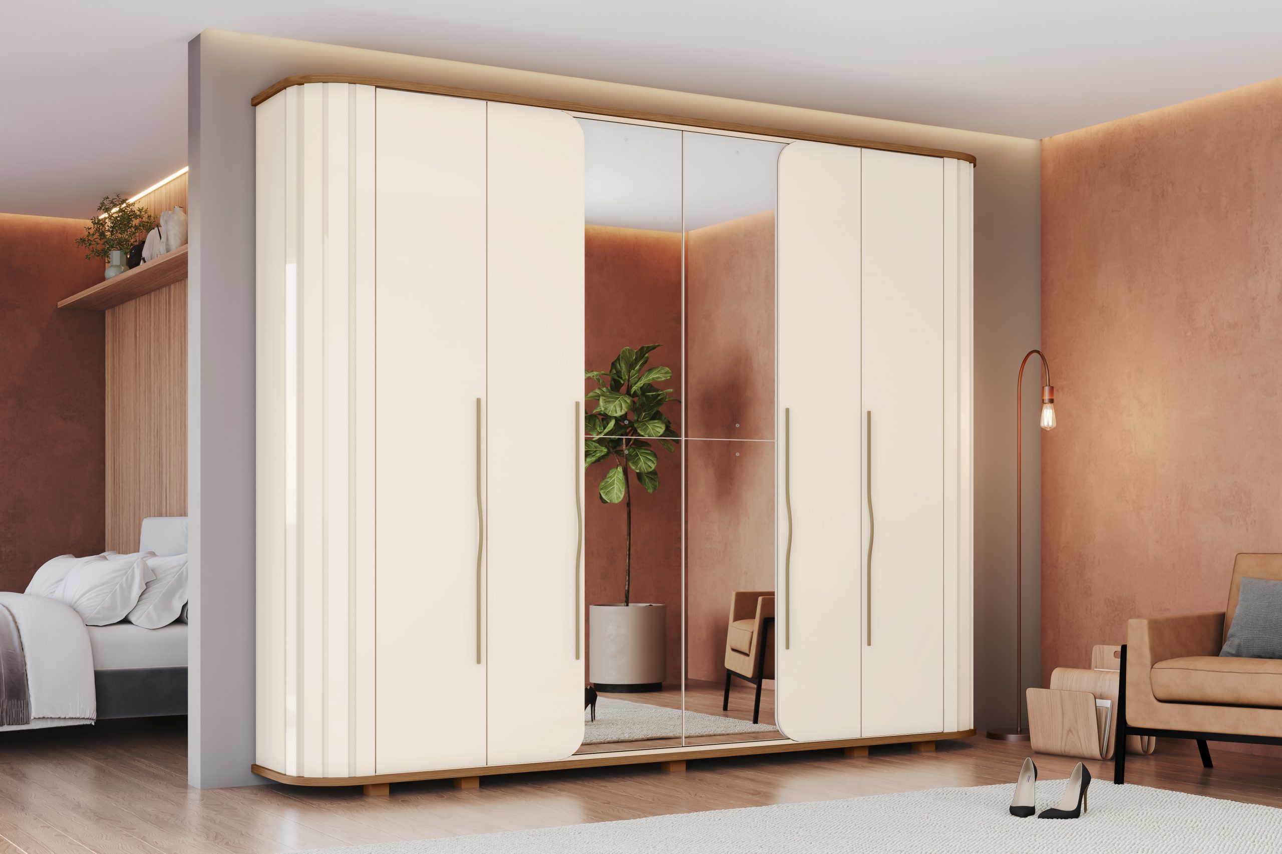 Conheça os lançamentos Henn 2025 na linha de quartos, que aliam design contemporâneo e funcionalidade para transformar o seu espaço em um ambiente mais prático e sofisticado.