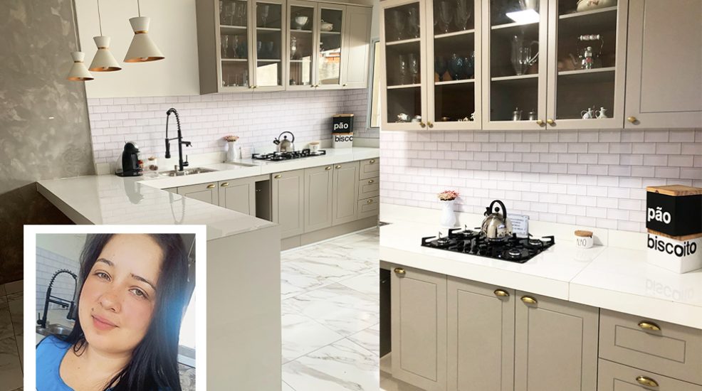 sonho de Cozinha Americana realizado com a Henn