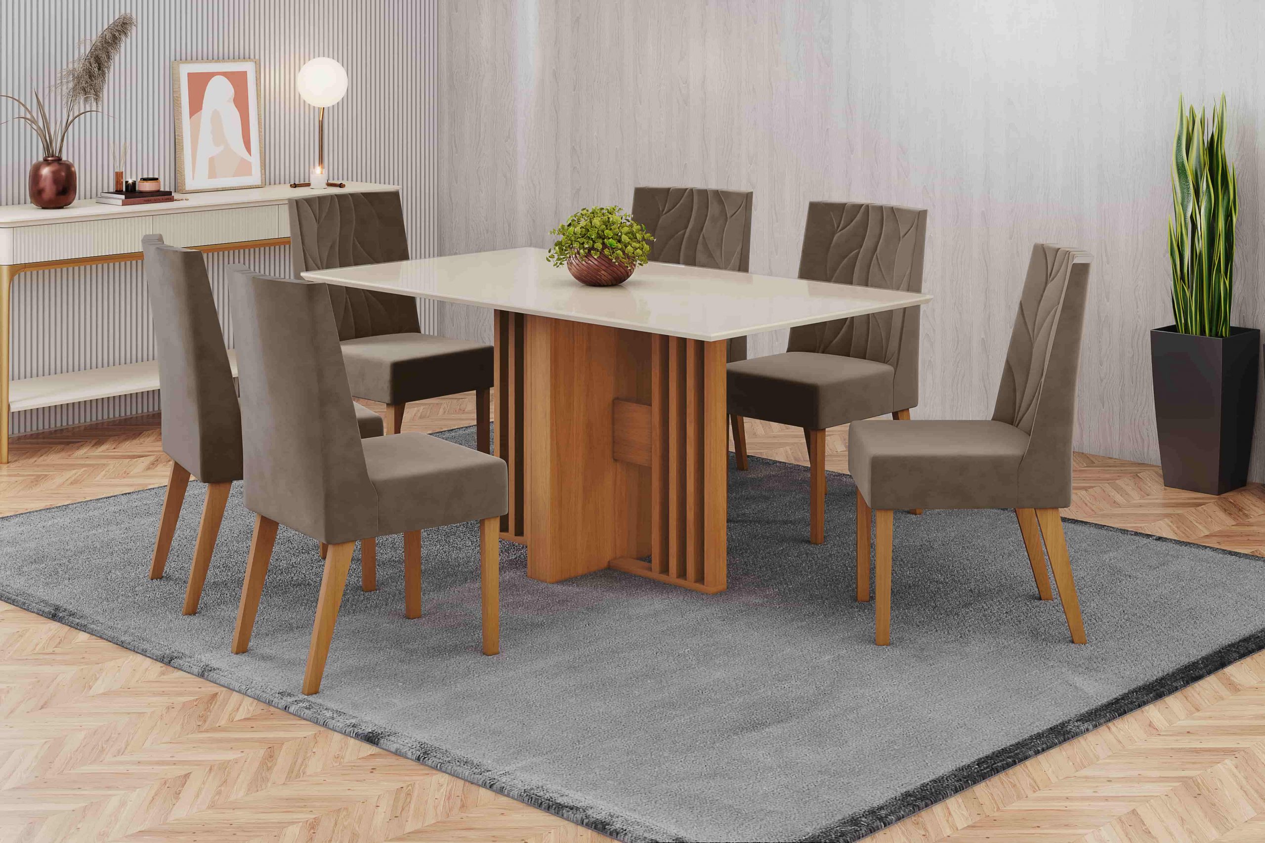 imagem da mesa larah