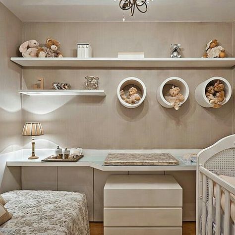 nichos para quarto do bebê